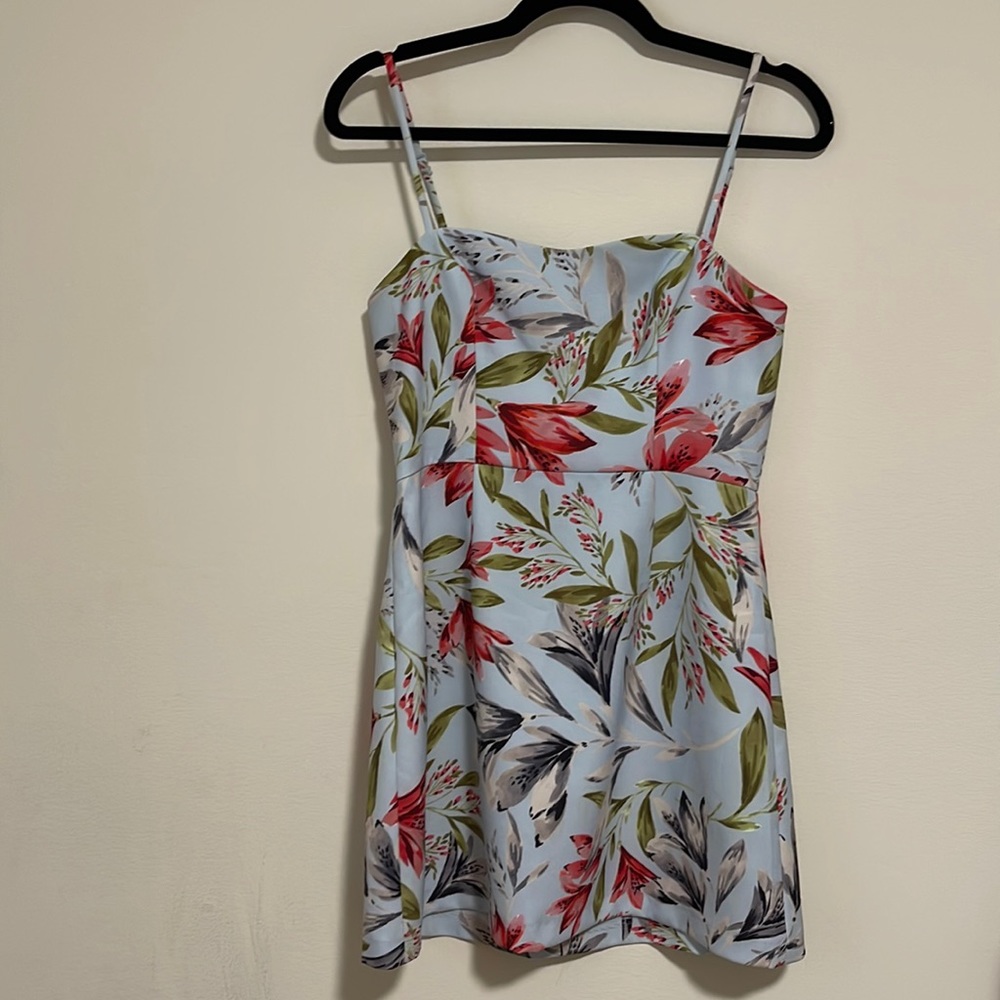 Blue French Connection mini dress